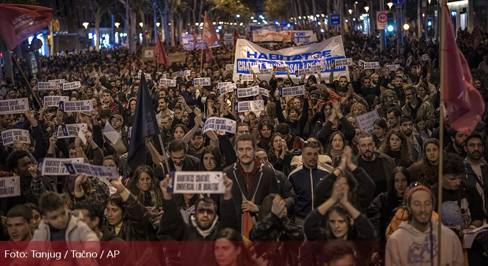 protest spanija tanjug ap Emilio Morenatti.webp